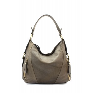 512■ Urban Ledertasche Handtasche für Damen schwarz & Braun